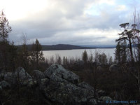 Озеро Черногубское. Октябрь 2011 года.
