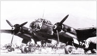 Ju-88A-5 из III./KG-30. Группу перебросили на Сицилию из Норвегии в рамках подготовки операции вермахта на Балканах. <br />Затем группа опять вернулась в Арктику, где приняла участие в налётах на знаменитые северные конвои.