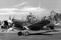 P-40 fra 78. jagerregiment i Kildin. (Rune Rautio/Nordflåtens Arkiv)