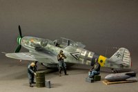 Модель Bf-109G-6, масштаб 1:32, автор Виктор Клочков